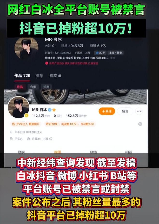 白冰偷税被罚再迎噩耗!多部门出手,还有猛料,账号被禁只是开始 - 12