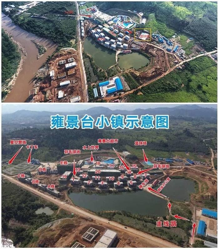缅甸又现新电诈园区，逾20栋楼极豪华设水上乐园，逾1500人盘踞（组图） - 3