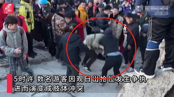 景区内游客爆发肢体争执，冲突中多人坠落，现场实景被拍下（组图） - 12