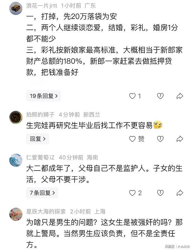 太狠了!大二情侣意外怀孕,男方父母霸气“提钱”,女方瞬间哑火(组图) - 2