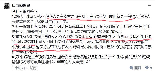 浏阳烟花厂爆炸已致26死：50万人靠它吃饭，能一刀切全禁吗？ - 17