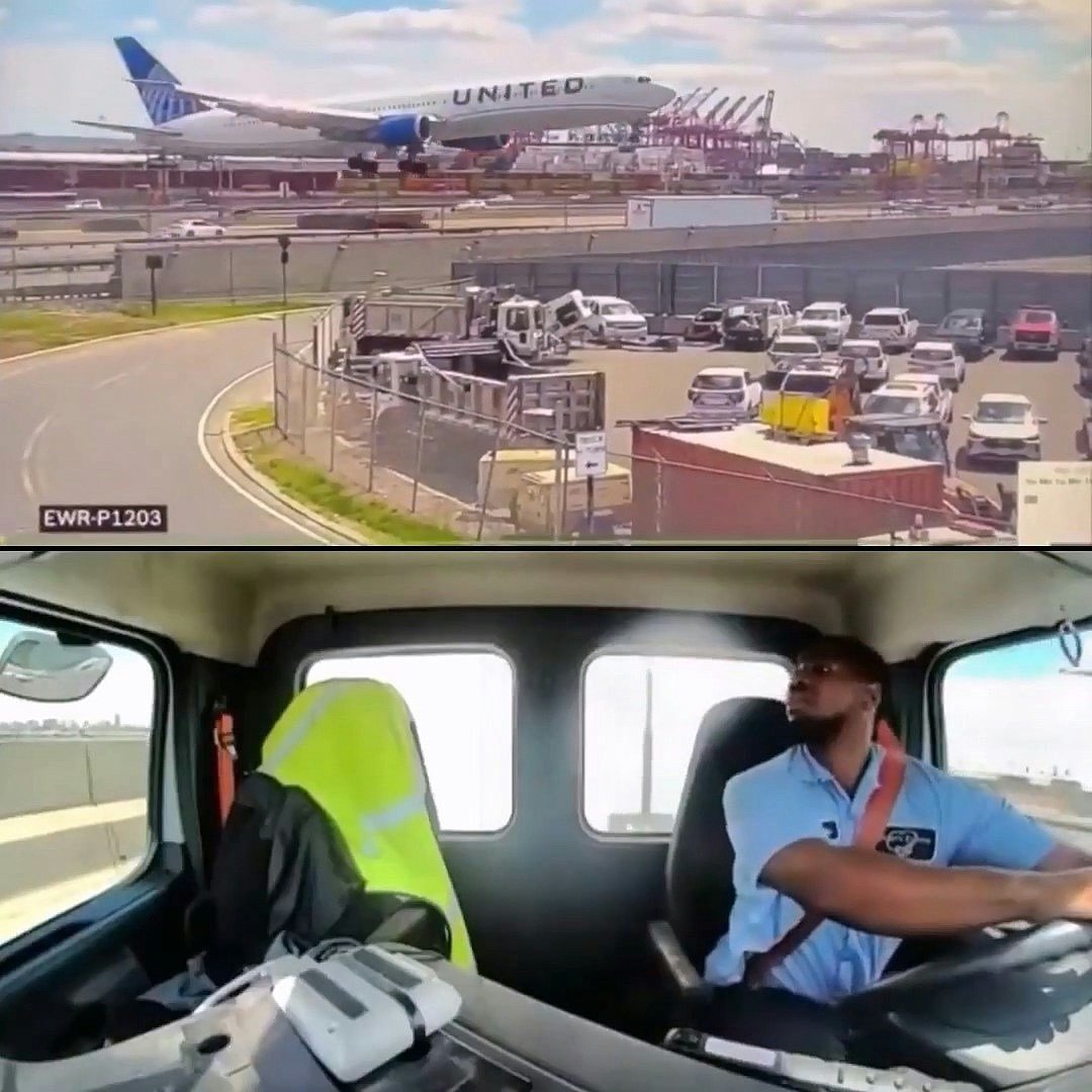 联合航空客机降落“低到撞货车”画面曝！司机惊恐回忆：以为地震（组图） - 4
