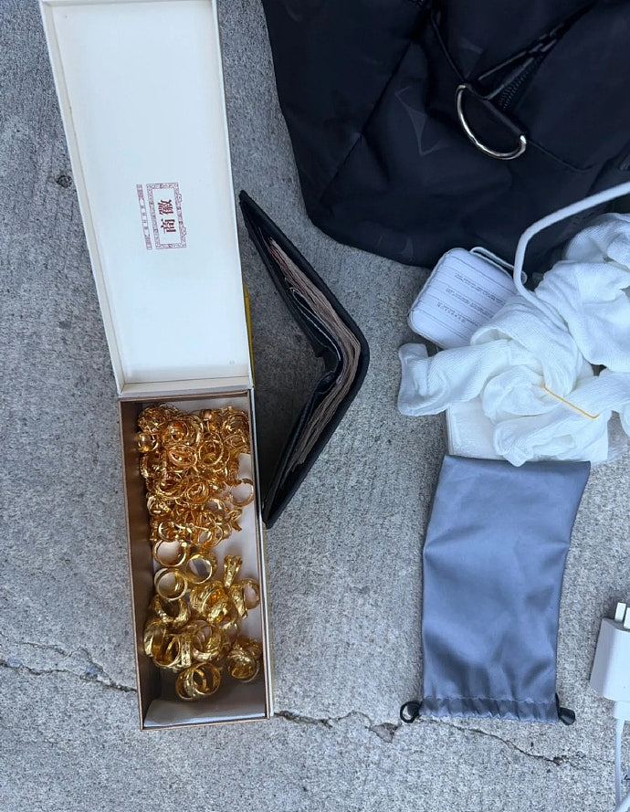 2中国游客旅费耗尽，持枪打劫泰国金铺CCTV全录下！潜逃8小时落网（组图） - 5