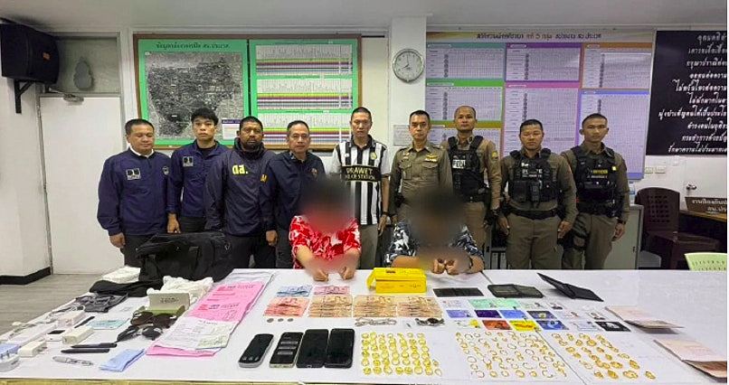 2中国游客旅费耗尽，持枪打劫泰国金铺CCTV全录下！潜逃8小时落网（组图） - 7