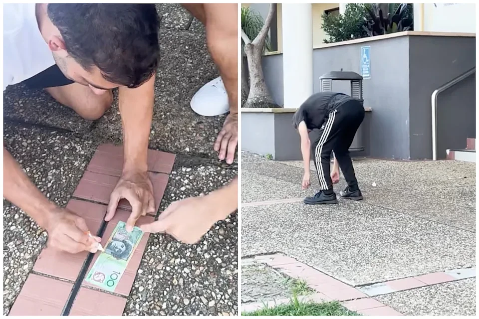 澳网红将$100粘在福利局门前恶搞，引发全网怒斥：“一点也不好笑！”（视频/组图） - 3