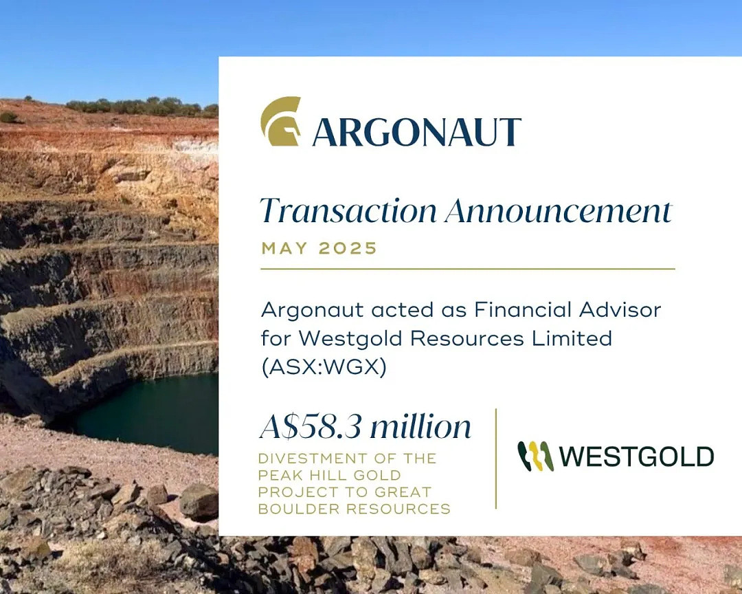 Argonaut 协助 Westgold 出售 Peak Hill 金矿项目，交易总对价达5830万澳元（组图） - 1