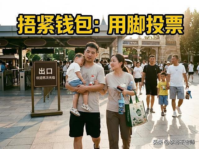 花500块去迪士尼当NPC?万元通道合法插队,普通游客排队到崩溃(组图) - 7