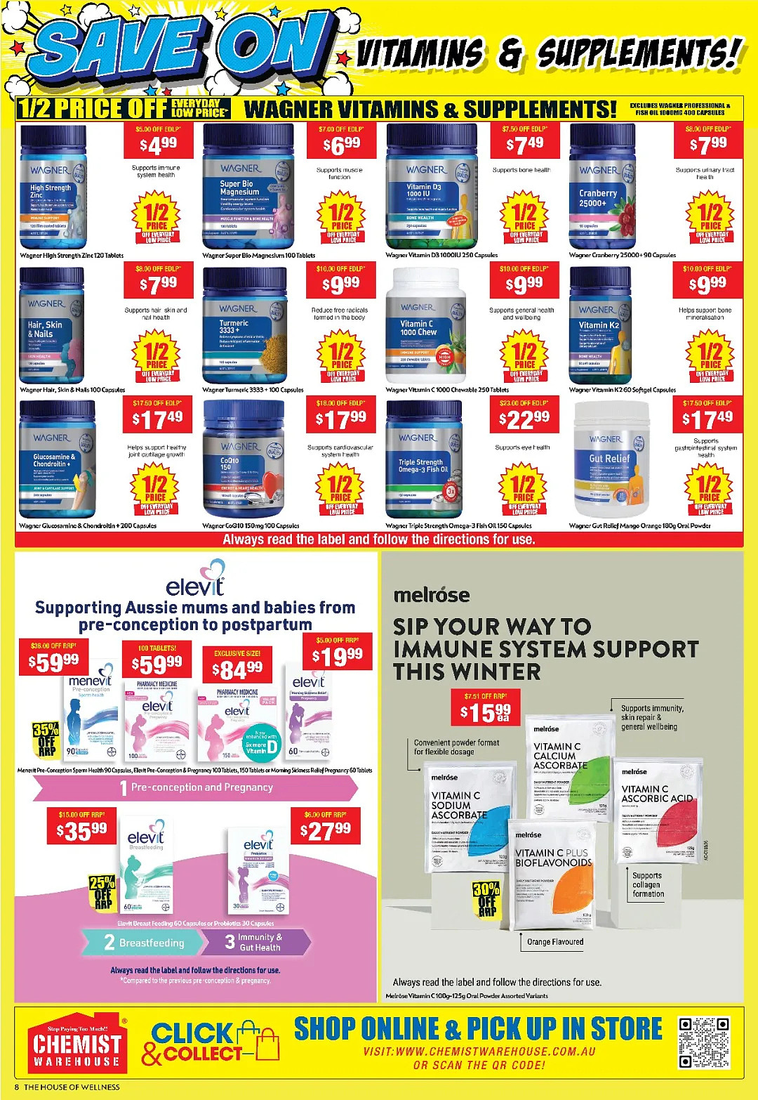 大量半价+折上折!【Chemist Warehouse】药店 最新一期 优惠目录 - 9