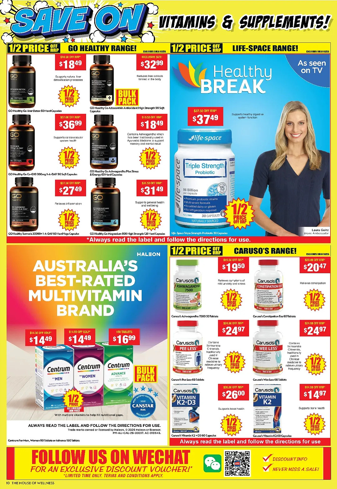 大量半价+折上折!【Chemist Warehouse】药店 最新一期 优惠目录 - 11