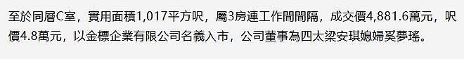 四太奚梦瑶砸1.68亿买豪宅,结婚7年首置业,婆媳狂买3套刷新房价(组图) - 4