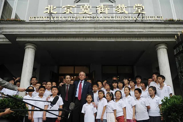 历任美国总统访华：国事以外的时刻（组图） - 9