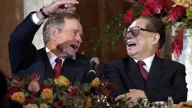 历任美国总统访华：国事以外的时刻（组图） - 14