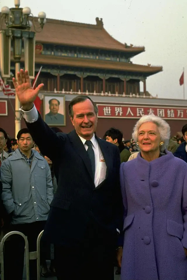 历任美国总统访华：国事以外的时刻（组图） - 16