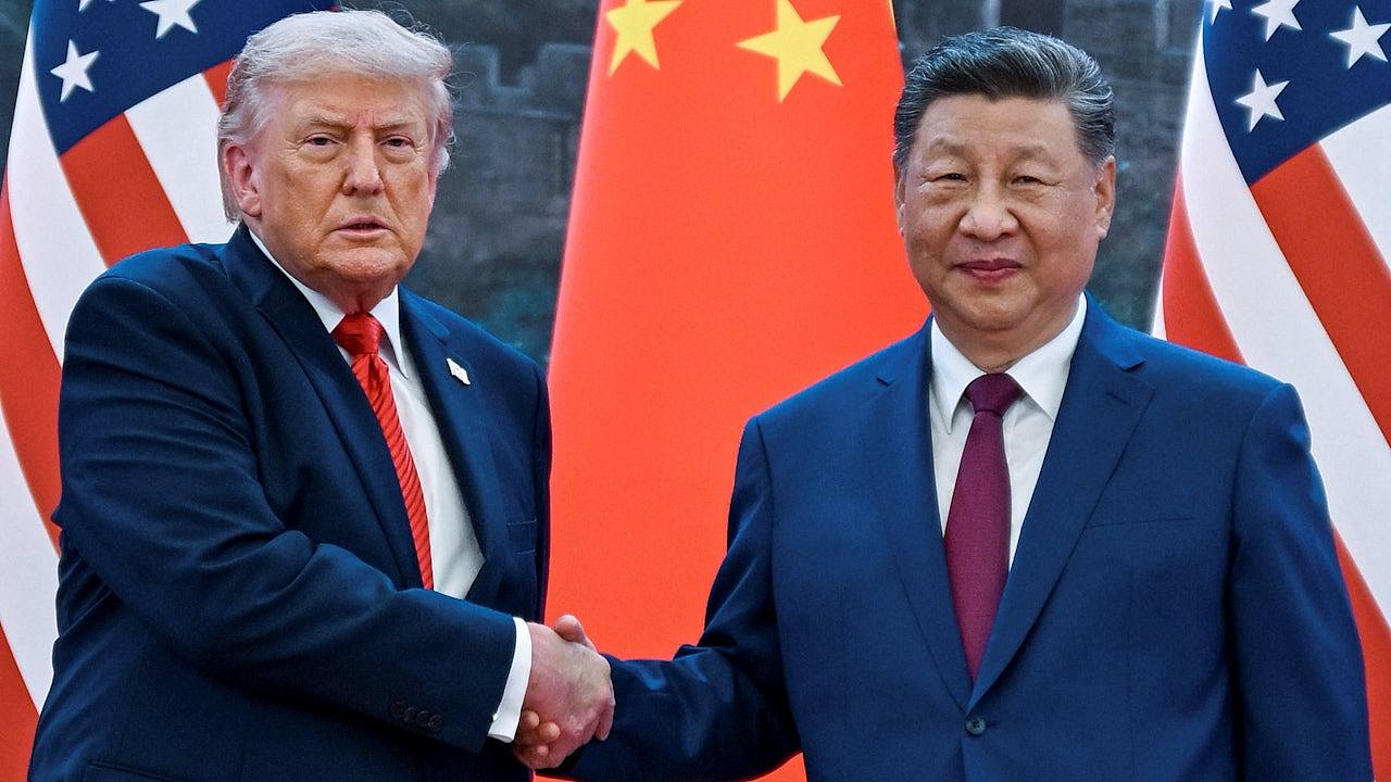 习近平会见特朗普:中美应互为伙伴共领大船航向,书写时代答卷(组图) - 1