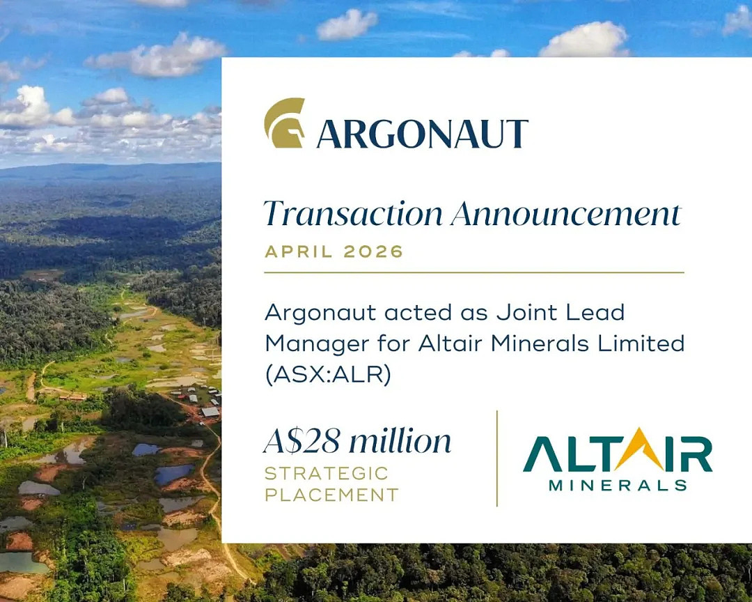 Altair Minerals 完成2800万澳元溢价增发，Endeavour Mining 战略入股（组图） - 1