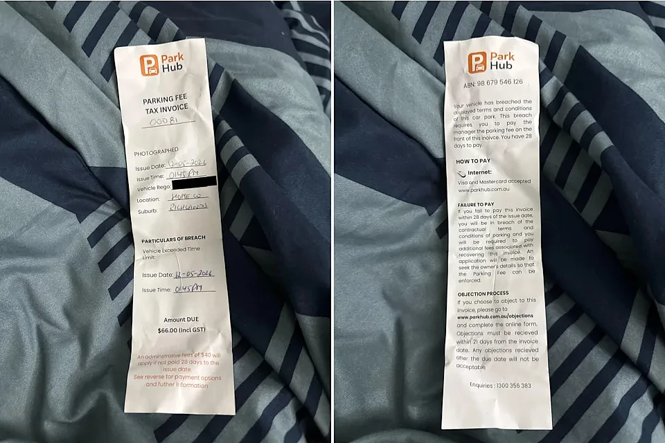 澳司机遭私营停车场开出$66手写罚单引热议，这钱到底用不用交？律师揭秘 - 2
