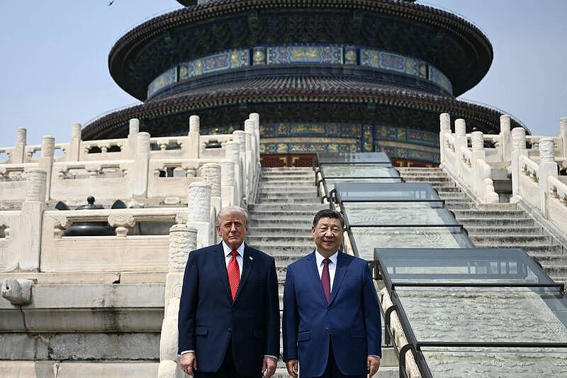中美元首闭门会谈超2小时，同游天坛拒谈台湾问题（组图） - 1