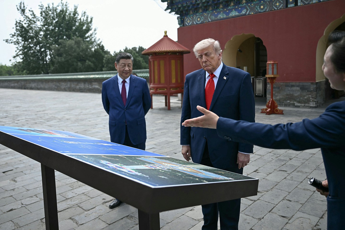 特朗普访华，与习近平一同参观天坛，大赞：中国真美（组图） - 3
