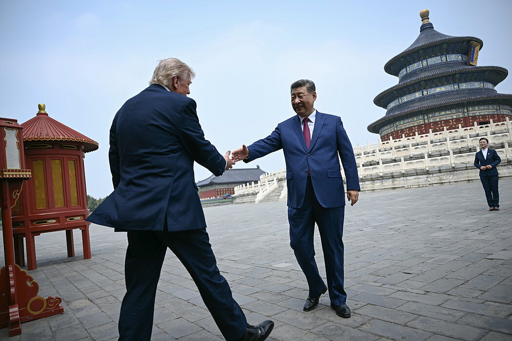 从肢体语言看习近平与特朗普的迥异风格（组图） - 4