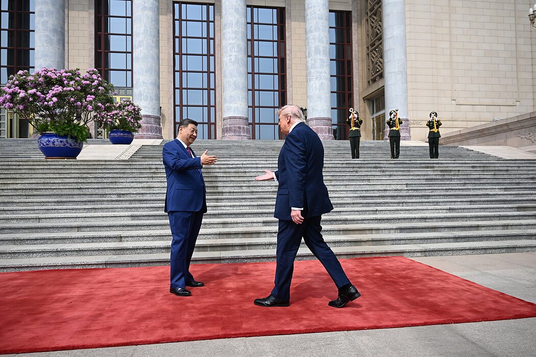 从肢体语言看习近平与特朗普的迥异风格（组图） - 6