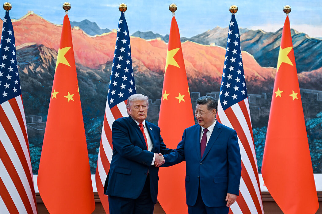 从肢体语言看习近平与特朗普的迥异风格（组图） - 7