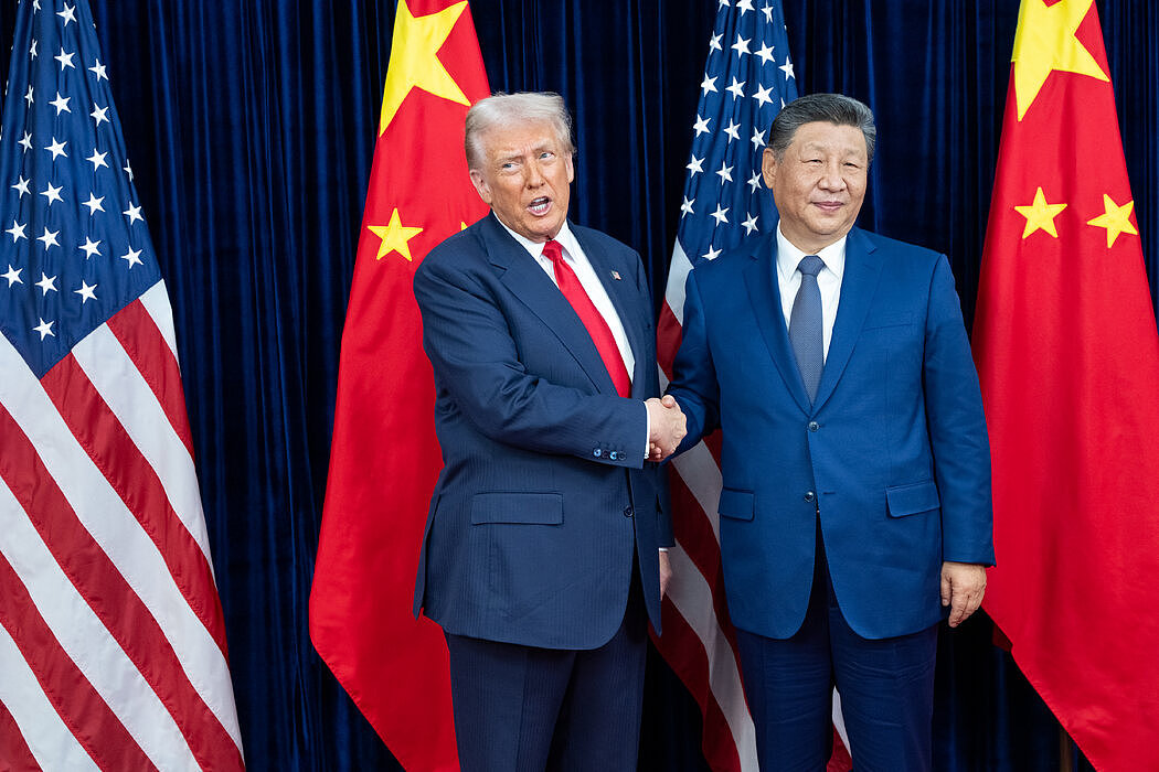 从肢体语言看习近平与特朗普的迥异风格（组图） - 8