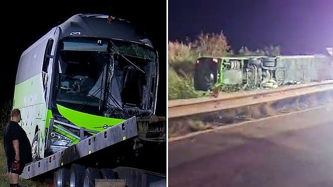 澳洲旅游巴士翻车,致1死28伤!伤者多为海外游客(组图) - 1