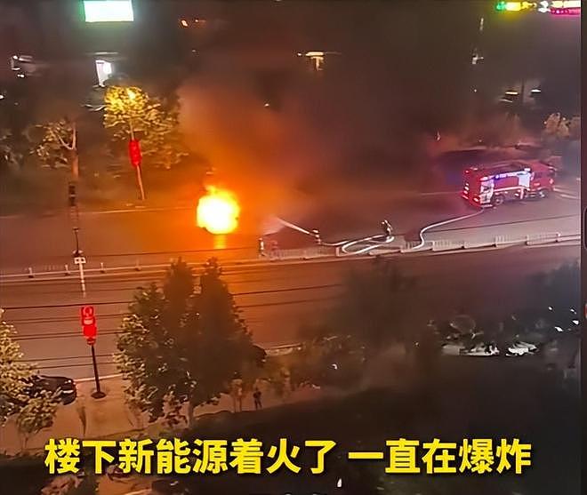 又一新能源爆燃,车门无法打开!施救者徒手掰车,车企曝光引争议 - 9