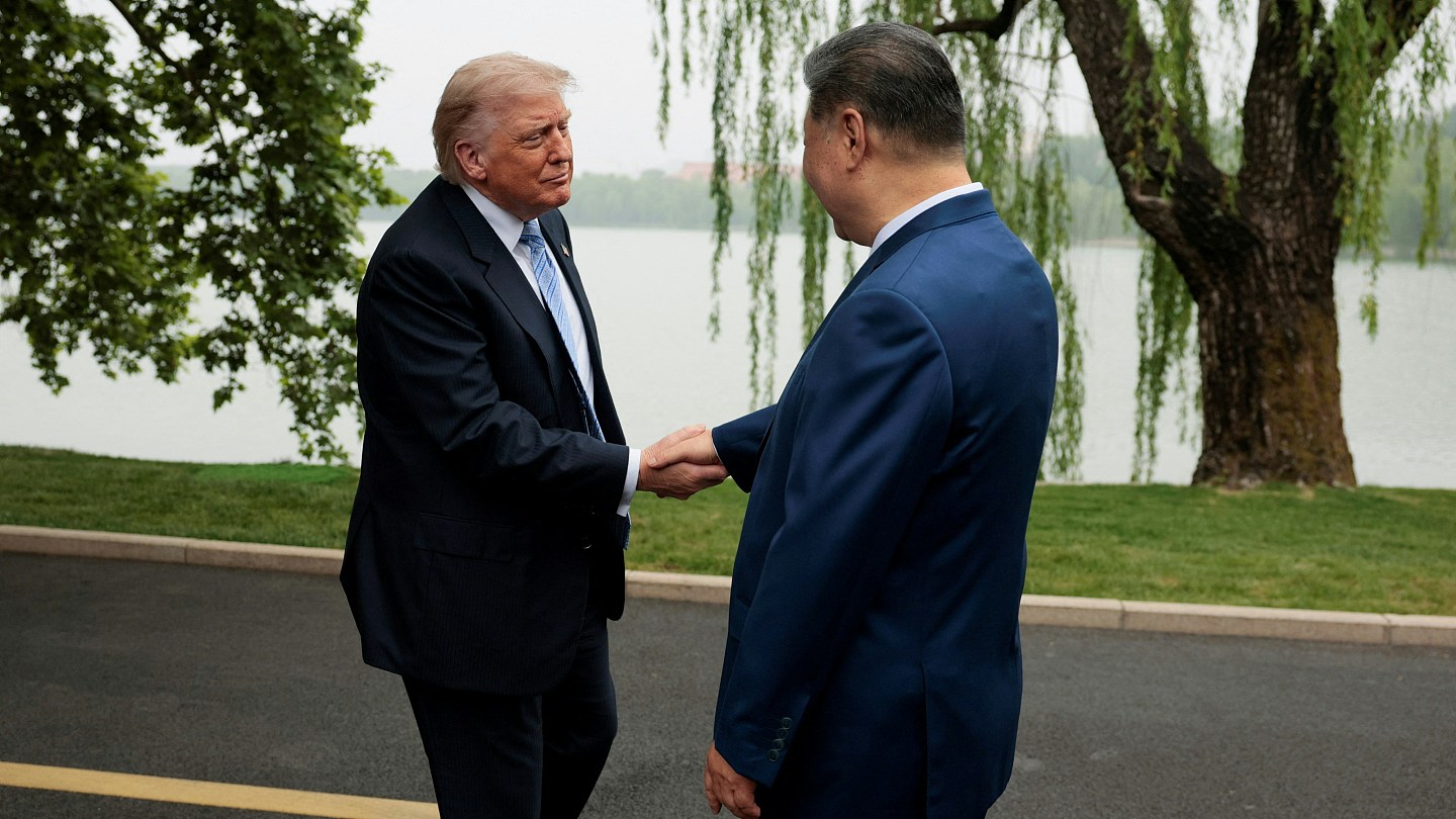 习近平和特朗普在中南海小范围会晤：中美应把准方向、排除干扰（组图） - 2
