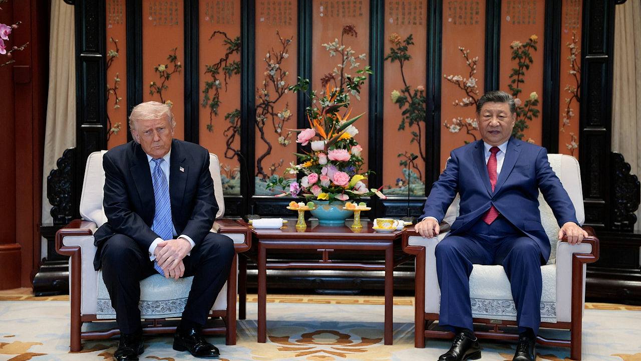 习近平中南海接待特朗普,直言极少在生活的地方招呼外宾(组图) - 1