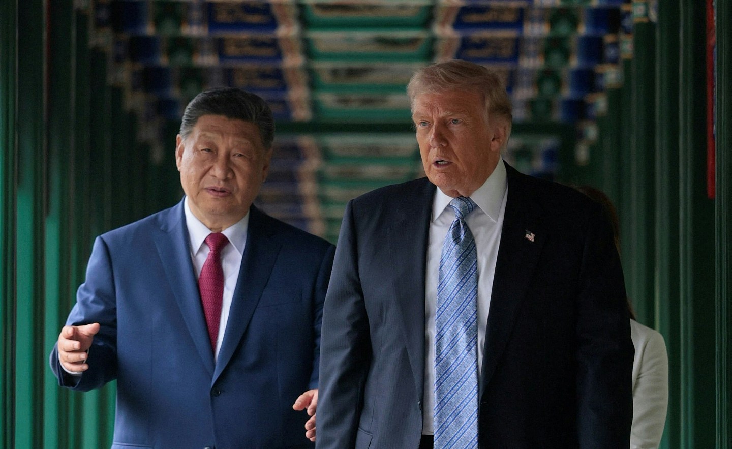 习近平中南海接待特朗普,直言极少在生活的地方招呼外宾(组图) - 5