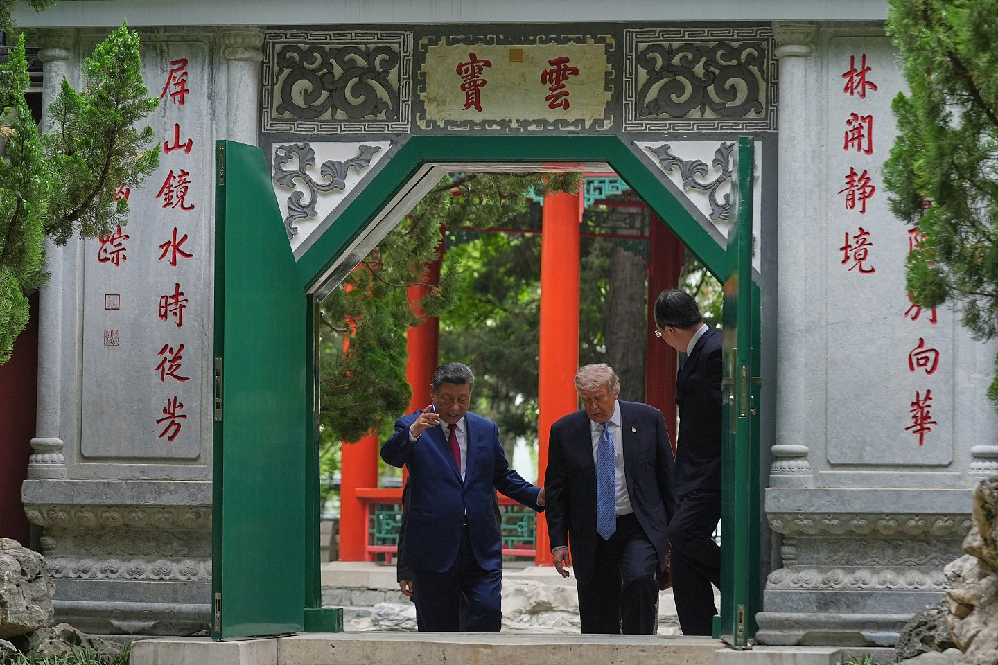 特习会口译人员手稿曝光,关键词涉及伊朗、稀土、粮食采购等(组图) - 4