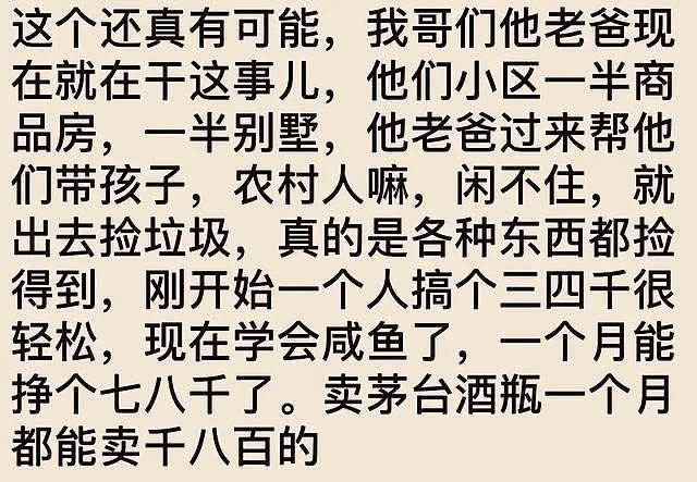 在富人区捡破烂简直太快乐了！网友：刚开始想捡漏，后来就当成主业了 - 2