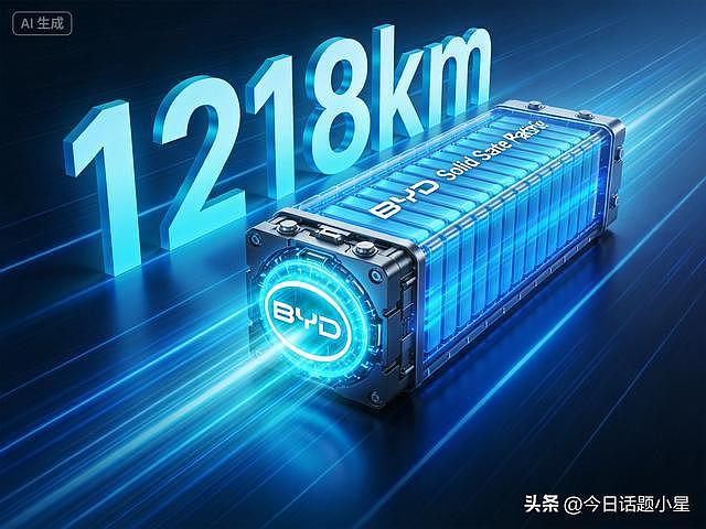 续航1218公里+10分钟充80%!比亚迪固态电池获认证(组图) - 1