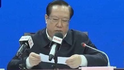 湖北原省长王晓东被查!疫情期间曾因口误“年产108亿口罩”遭批(组图) - 1