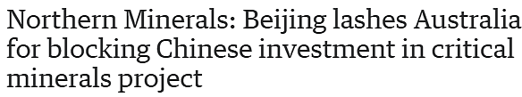彻底撕破脸？澳洲强行驱逐西澳矿企六大中资，中国外交部深夜硬气反击：必须尊重合法权益（组图） - 1