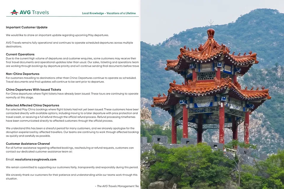 临行前突然被告知赴华游取消！澳旅行社引众怒，数百名客户陷困境（组图） - 3