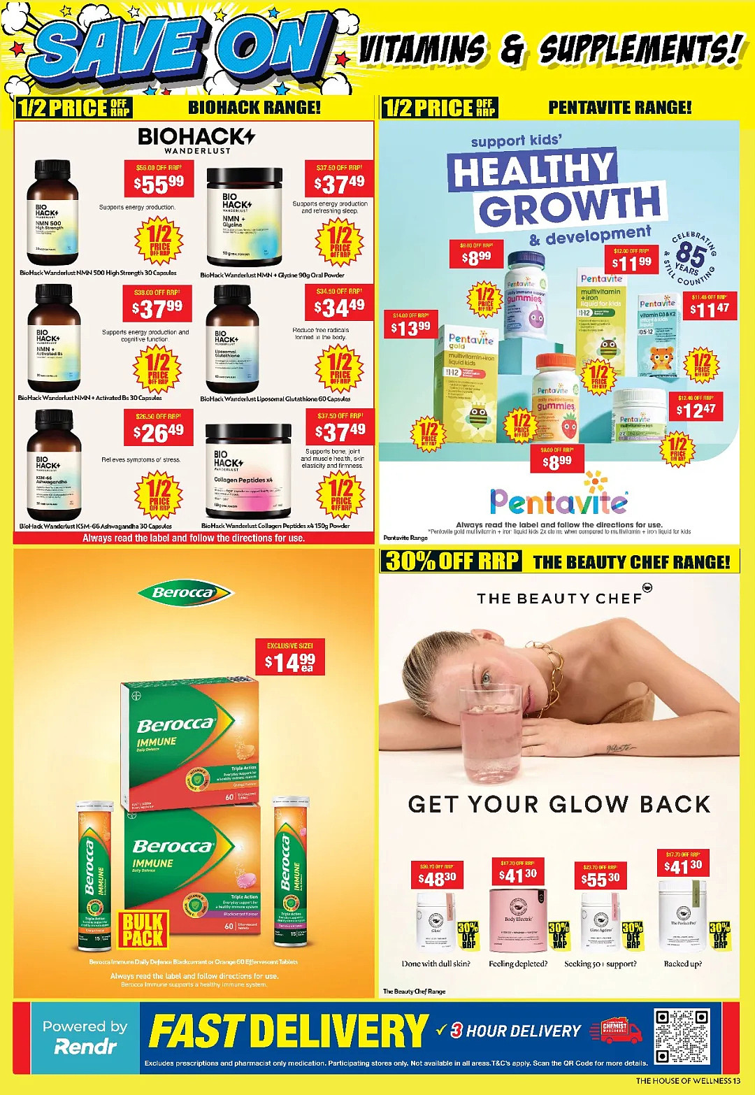 大量半价 + 多重折上折！【Chemist Warehouse】药店 最新一期 优惠目录（组图） - 14