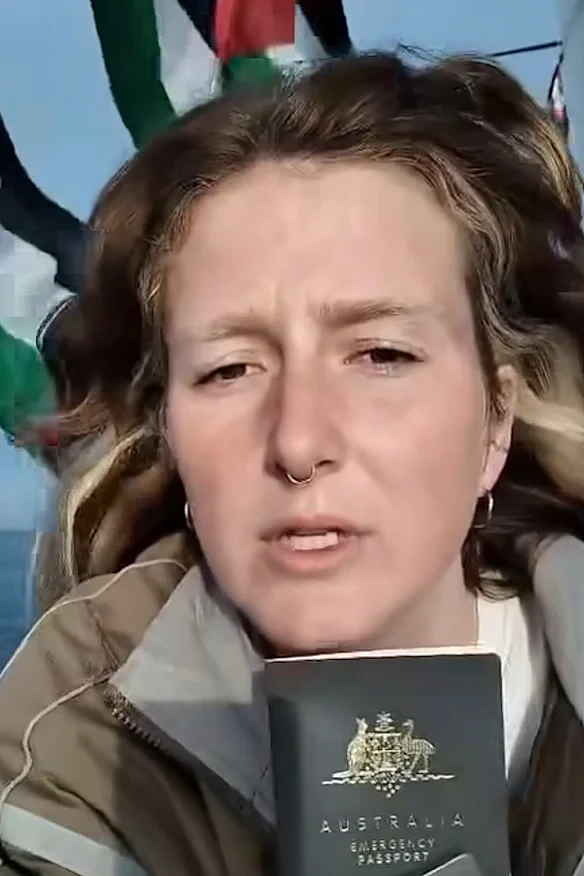 “这就是绑架” 澳女为加沙送物资遭以色列扣押，批艾博年与黄英贤无作为（组图） - 2