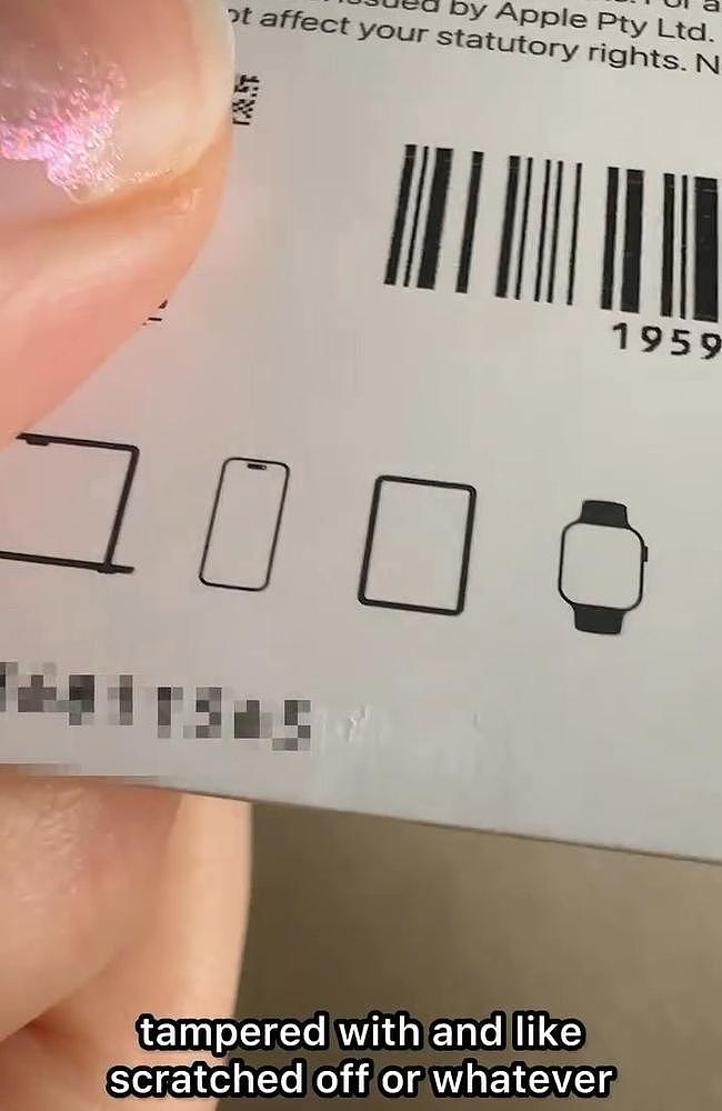 警惕！澳女在Coles买$2000苹果礼品卡，回家后崩溃：早已被人调包（组图） - 4