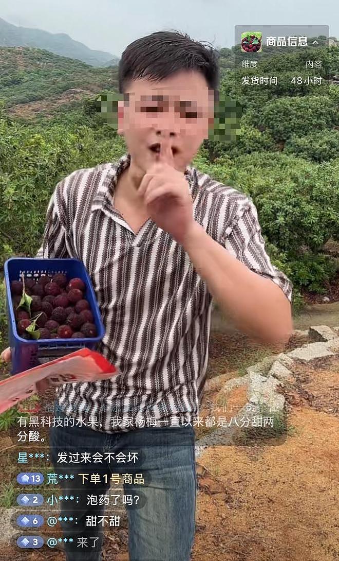 专访龙海杨梅协会会长：订单暴跌后，农户直播试吃自证没泡药（组图） - 3