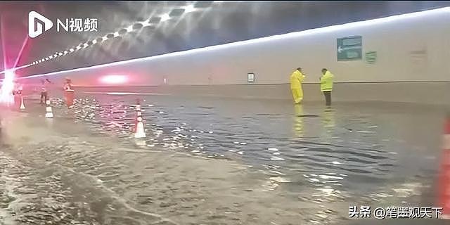 隧道看海!深圳深中通道雨水倒灌、大面积积水,网友发帖一针见血(组图) - 6