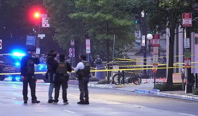 记者趴地躲子弹！白宫附近约30声枪响，枪手已死亡，特朗普在室内（组图） - 2