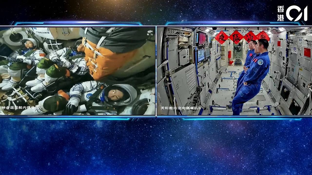 神舟二十三号|航天员顺利进驻太空站,与神二十一乘组太空会师(组图) - 1