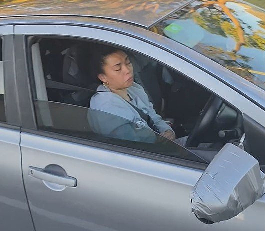 珀斯街头惊险一幕：一车辆摇摇晃晃行驶  ，男子上前查看直接吓懵（（GIF/图） - 2