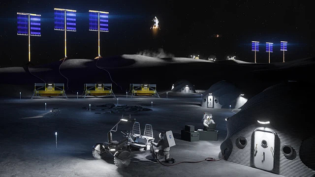 NASA公布永久月球基地细节，美中登月竞争白热化（组图） - 1