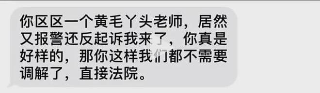 家长因孩子调座反复投诉威胁，小学女老师选择硬刚将家长告上法庭（组图） - 6