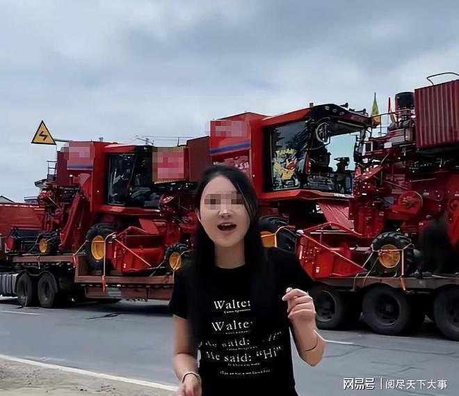 “割四赔五”？湖北大娘讹收割机后续，警方介入，当地人再曝恶行 - 2