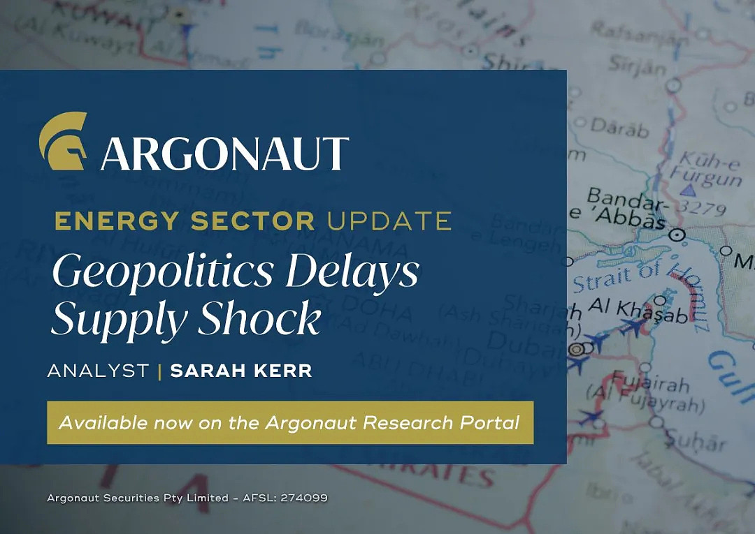 Argonaut 发布能源板块研究报告:全球供应风险加剧,能源价格或在 2026 下半年大幅上涨(组图) - 1