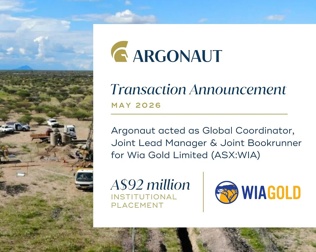 Argonaut 助力 WIA Gold 完成9200万澳元增发，加速推进纳米比亚 Kokoseb 金矿项目开发（组图） - 1